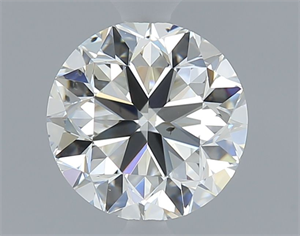 Picture of Natural Diamond 0.90 Carats, Round with Very Good Cut, I Color, SI1 Clarity and Certified by GIA
