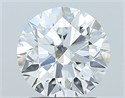 Natural Diamond 1.60 Carats, Round with Excellent Cut, F Color, VS1 Clarity and Certified by GIA