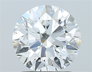 Picture of Natural Diamond 1.60 Carats, Round with Excellent Cut, F Color, VS1 Clarity and Certified by GIA