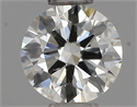 Diamante Natural 0.40 quilates, Redondo , Color J, claridad SI2 y certificado GIA