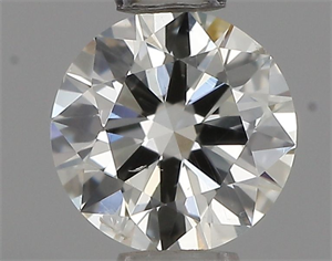 Foto Diamante Natural 0.40 quilates, Redondo , Color J, claridad SI2 y certificado GIA de