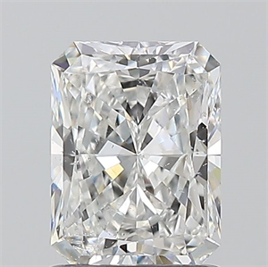 Picture of Natural Diamond 1.20 Carats, Radiant with  Cut, F Color, SI2 Clarity and Certified by GIA