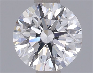 Picture of Lab Grown Diamond 1.00 Carats, Round with Ideal Cut, D Color, VVS2 Clarity and Certified by IGI