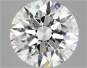 Lab Grown Diamond 3.02 Carats, Round with Excellent Cut, E Color, VS1 Clarity and Certified by IGI