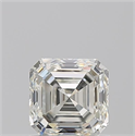Natural Diamond 1.01 Carats, Asscher with  Cut, J Color, VVS1 Clarity and Certified by GIA