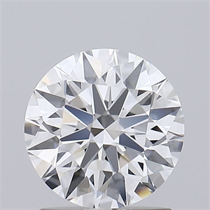 Picture of Lab Grown Diamond 1.26 Carats, Round with Ideal Cut, D Color, VVS1 Clarity and Certified by IGI