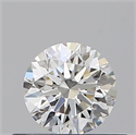 Diamante Natural 0.40 quilates, Redondo , Color G, claridad IF y certificado GIA