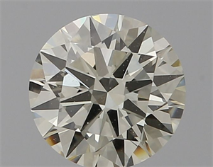 Picture of Natural Diamond 0.56 Carats, Round with Excellent Cut, I Color, VVS2 Clarity and Certified by IGI