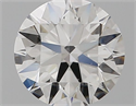Natural Diamond 0.70 Carats, Round with Excellent Cut, F Color, VVS2 Clarity and Certified by GIA