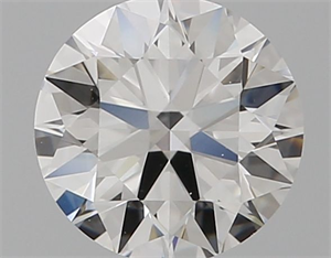 Picture of Natural Diamond 0.70 Carats, Round with Excellent Cut, F Color, VVS2 Clarity and Certified by GIA