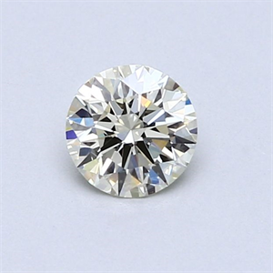 Foto Diamante Natural 0.50 quilates, Redondo , Color L, claridad IF y certificado GIA de