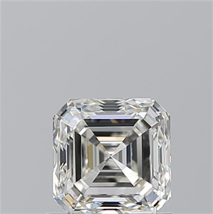 Foto Diamante Natural 1.01 quilates, Asscher , Color I, claridad VS1 y certificado GIA de