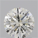 Natural Diamond 1.20 Carats, Round with Excellent Cut, K Color, VVS2 Clarity and Certified by GIA