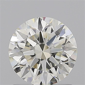 Picture of Natural Diamond 1.20 Carats, Round with Excellent Cut, K Color, VVS2 Clarity and Certified by GIA