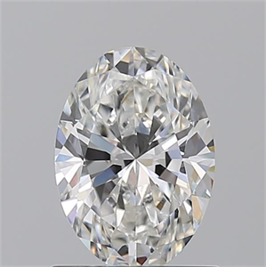 Foto Diamante Natural 1.01 quilates, Ovalado , Color G, claridad VS2 y certificado GIA de