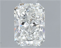 Natural Diamond 0.50 Carats, Radiant with  Cut, G Color, SI1 Clarity and Certified by GIA