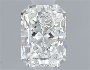 Picture of Natural Diamond 0.50 Carats, Radiant with  Cut, G Color, SI1 Clarity and Certified by GIA