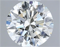 Natural Diamond 0.40 Carats, Round with Excellent Cut, I Color, VVS1 Clarity and Certified by IGI