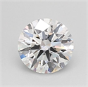 Del inventario de diamantes de laboratorio, 0.83 quilates, Redondo , Color E, claridad IF y certificado IGI