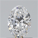 Diamante Natural 0.70 quilates, Ovalado , Color D, claridad VVS2 y certificado GIA