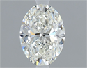 Natural Diamond 0.40 Carats, Oval with  Cut, I Color, VS2 Clarity and Certified by GIA
