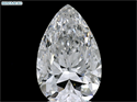 Natural Diamond 4.51 Carats, Pear with  Cut, D Color, I1 Clarity and Certified by GIA