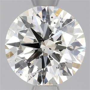 Picture of Natural Diamond 0.94 Carats, Round with Very Good Cut, L Color, SI2 Clarity and Certified by GIA