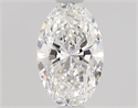 Diamante Natural 0.51 quilates, Ovalado , Color E, claridad VS1 y certificado GIA
