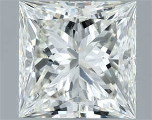 Foto Diamante Natural 1.00 quilates, Princesa , Color H, claridad VVS1 y certificado IGI de
