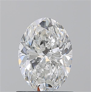 Picture of Natural Diamond 1.01 Carats, Oval with  Cut, F Color, VS2 Clarity and Certified by GIA