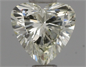 Natural Diamond 0.52 Carats, Heart with  Cut, L Color, SI1 Clarity and Certified by IGI