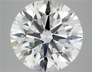 Picture of Lab Grown Diamond 5.08 Carats, Round with Excellent Cut, F Color, VS1 Clarity and Certified by IGI
