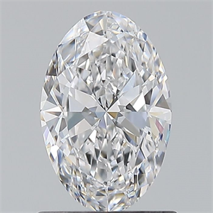 Picture of Natural Diamond 0.80 Carats, Oval with  Cut, D Color, VVS1 Clarity and Certified by GIA