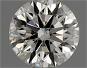 Natural Diamond 0.70 Carats, Round with Excellent Cut, I Color, VS2 Clarity and Certified by IGI