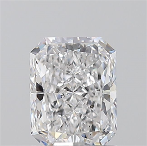 Picture of Natural Diamond 1.14 Carats, Radiant with  Cut, D Color, SI2 Clarity and Certified by GIA