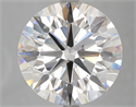 Lab Grown Diamond 6.82 Carats, Round with Ideal Cut, G Color, VS1 Clarity and Certified by IGI