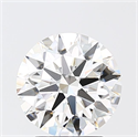 Del inventario de diamantes de laboratorio, 2.59 quilates, Redondo , Color E, claridad VVS2 y certificado IGI