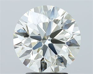 Foto Diamante Natural 3.01 quilates, Redondo , Color J, claridad VS1 y certificado IGI de