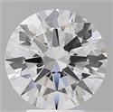 Del inventario de diamantes de laboratorio, 4.03 quilates, Redondo , Color E, claridad VVS2 y certificado IGI