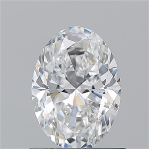 Picture of Natural Diamond 0.90 Carats, Oval with  Cut, E Color, VS2 Clarity and Certified by GIA