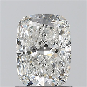 Picture of Natural Diamond 1.01 Carats, Cushion with  Cut, G Color, SI2 Clarity and Certified by GIA