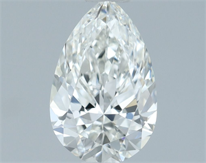 Picture of Natural Diamond 0.80 Carats, Pear with  Cut, G Color, IF Clarity and Certified by IGI