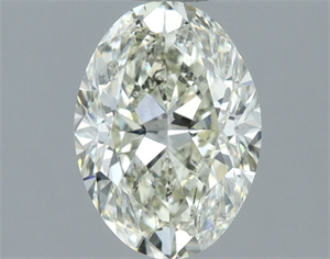 Picture of Natural Diamond 1.51 Carats, Oval with  Cut, J Color, SI1 Clarity and Certified by IGI