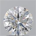 Diamante Natural 1.51 quilates, Redondo , Color H, claridad VVS1 y certificado GIA