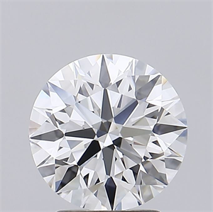 Picture of Lab Grown Diamond 2.53 Carats, Round with Ideal Cut, E Color, IF Clarity and Certified by IGI