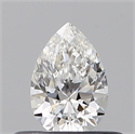 Natural Diamond 0.33 Carats, Pear with  Cut, F Color, VS1 Clarity and Certified by GIA