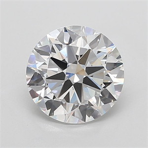 Picture of Lab Grown Diamond 5.01 Carats, Round with Excellent Cut, E Color, VVS2 Clarity and Certified by IGI