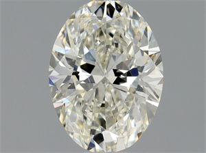 Picture of Natural Diamond 0.66 Carats, Oval with  Cut, J Color, SI1 Clarity and Certified by GIA