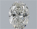Diamante Natural 1.00 quilates, Ovalado , Color H, claridad SI2 y certificado GIA