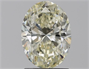 Natural Diamond 1.20 Carats, Oval with  Cut, M Color, VVS1 Clarity and Certified by GIA
